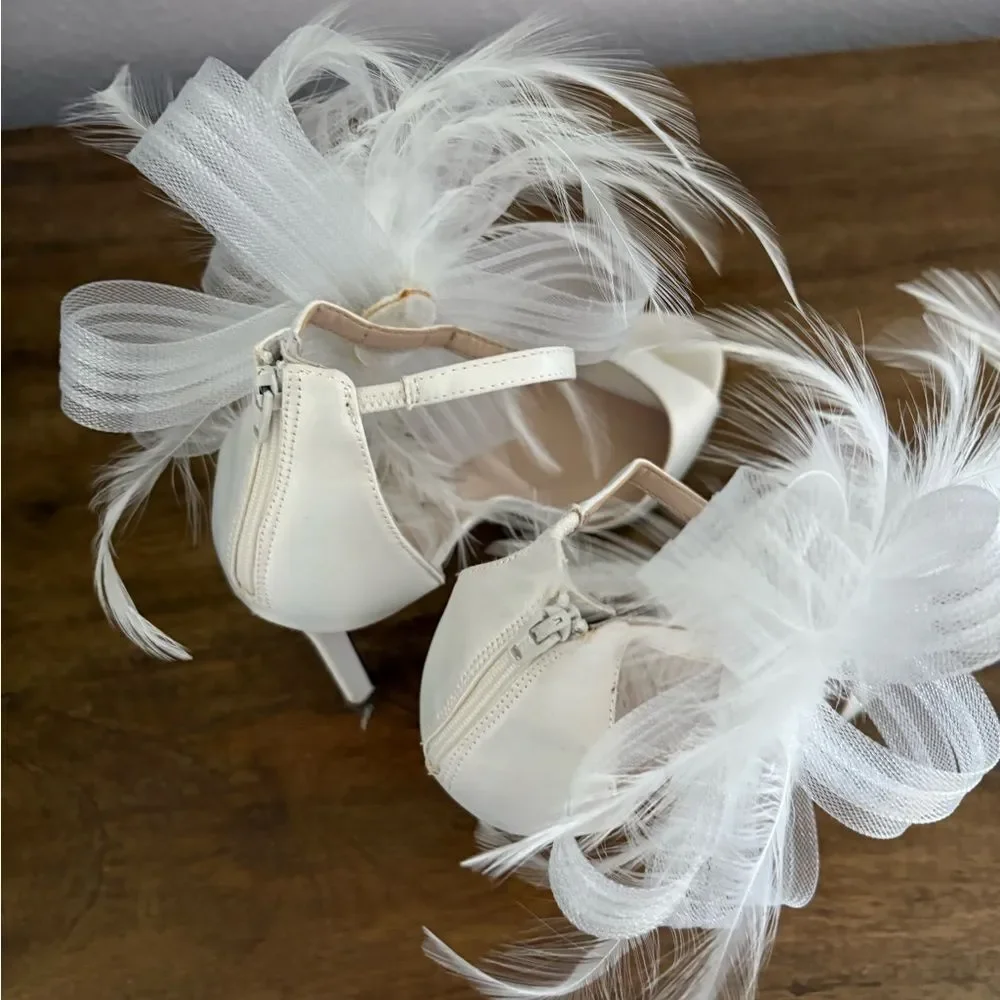 Nina Daciana Sandal Wedding Off White 9.5